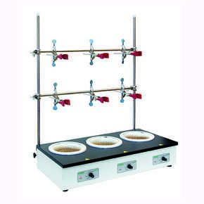 Колбонагреватель ES-4100-3 (трехместный, для колб 500 мл, до 450°C) для круглодонных колб