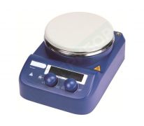 Мешалка магнитная US-1550A с подогревом (20 л, 100-1500 об./мин., аналогов, керамич платформа 184*184 мм, +550°C)